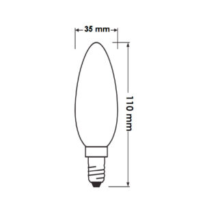 Ampoule filament 2W Lumtech LT-003205