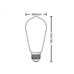 Ampoule filament 4W Lumtech LT-002390-4