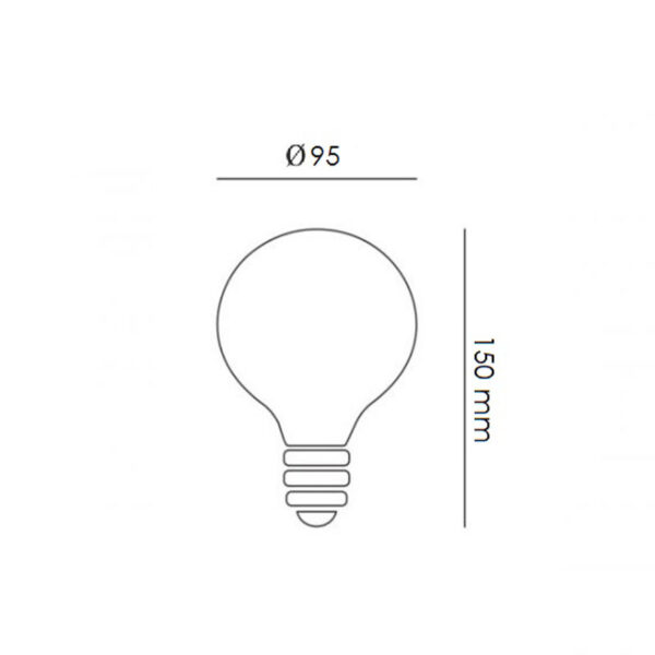 Ampoule filament 6W Lumtech LT-003195