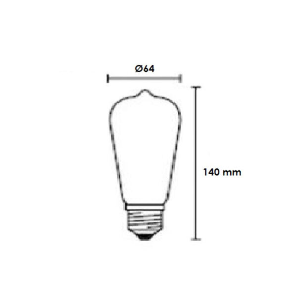 Ampoule filament 6W Lumtech LT-003196