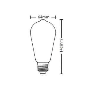 Ampoule filament 8W Lumtech LT-002390-8