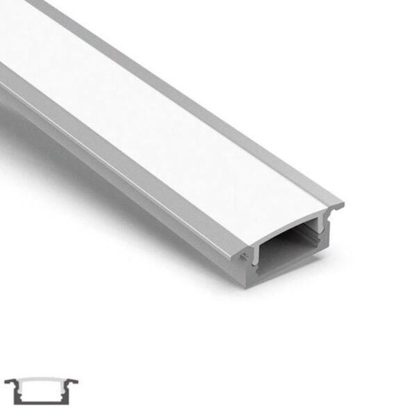 Profilé Aluminium encastré Lumtech LT-AR1