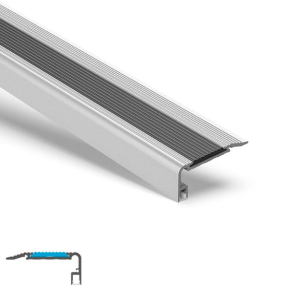 Profilé d'escalier aluminium Lumtech LT-ST2